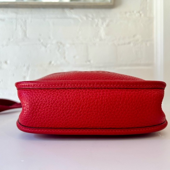 Hermes Evelyne TPM Rouge de Couer Taurillon Clemence - Picture 4 of 10